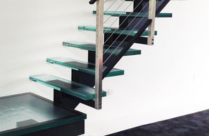glass step