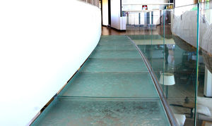 patterned glass panel