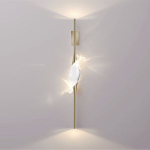 crystal wall light