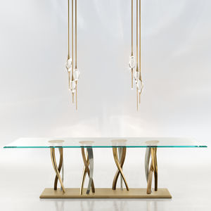 glass table