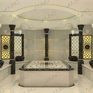 traditional ceiling light / round / glass / polyester
