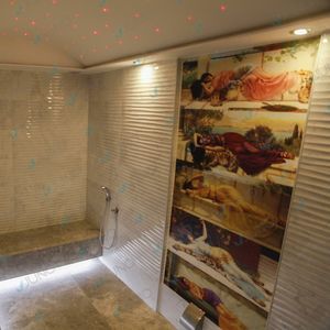 steam room with shower included 1