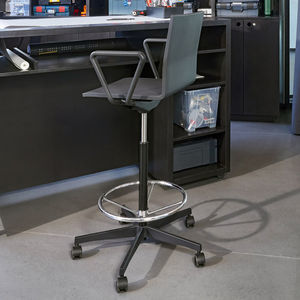 aluminum task chair