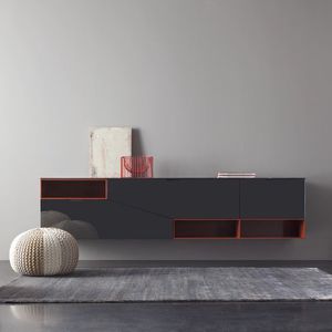wall-mounted sideboard