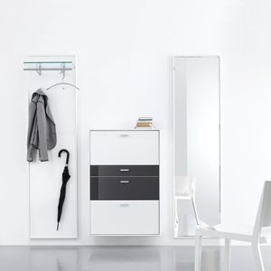 contemporary entryway cabinet