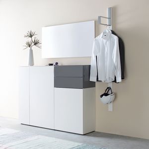 contemporary entryway cabinet