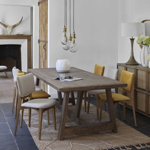 traditional dining table