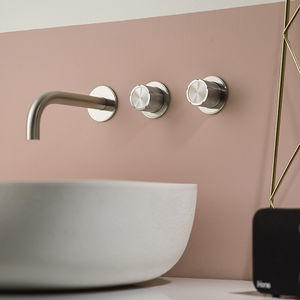 double-handle washbasin mixer tap