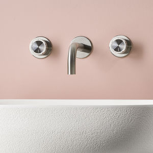 double-handle washbasin mixer tap