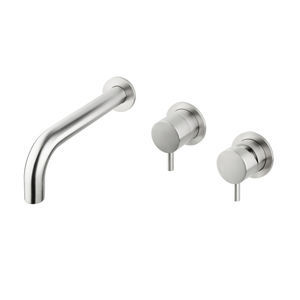stainless steel bathtub mixer set 1