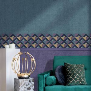 contemporary wallpaper border