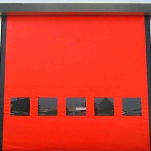 roll-up industrial doors / PVC / automatic / high-performance