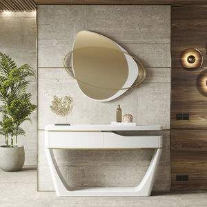 wall-mounted mirror