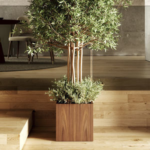 walnut flower pot