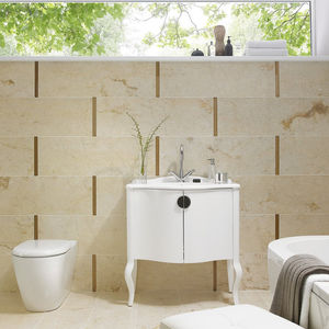 indoor tile / wall / natural stone / rectangular