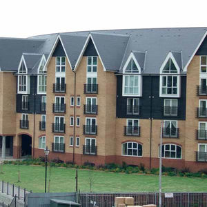flat roof tile