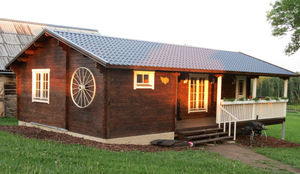wooden garden cabin