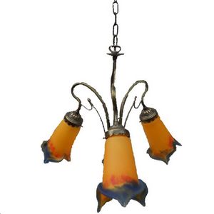 Art Nouveau style chandelier