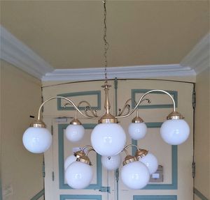 Art Nouveau style chandelier