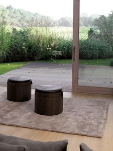 contemporary pouf
