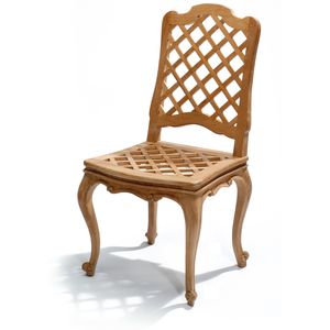 Louis XV style garden chair 1