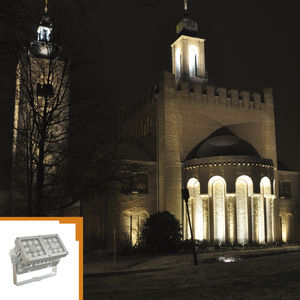surface mounted light fixture / LED / rectangular / outdoor