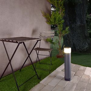 home bollard light / contemporary / cast aluminum / LED