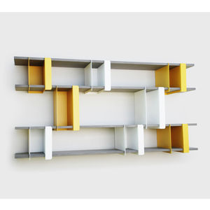 wall-mounted shelves