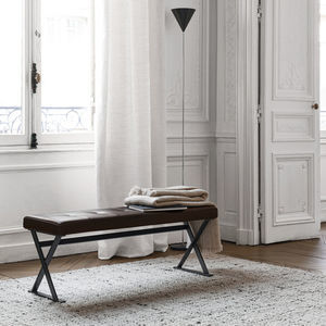 contemporary upholstered bench