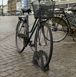 galvanized steel bike rack