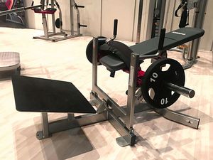 abdominal crunch weight training machine