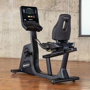 semi-recumbent exercise bike