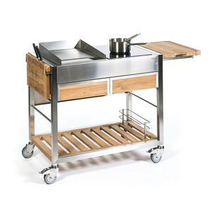 garden cooktop cabinet