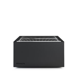 charcoal barbecue / free-standing / stainless steel