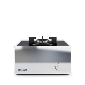 gas cooktop / stainless steel / modular / 1 burner