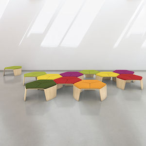 modular upholstered bench