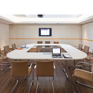 contemporary boardroom table