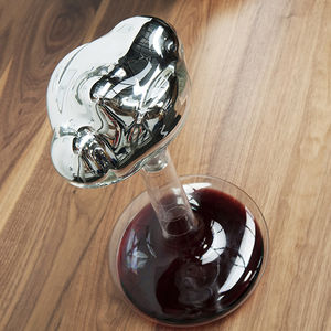 blown glass carafe