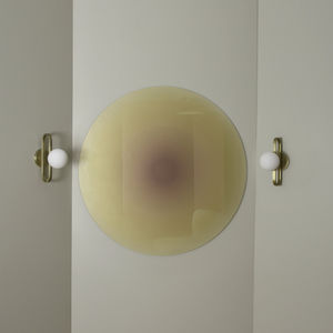 wall-mounted mirror