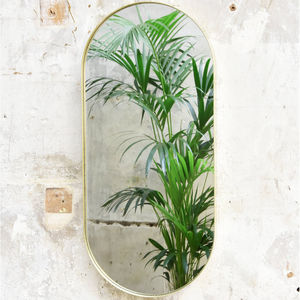 wall-mounted mirror