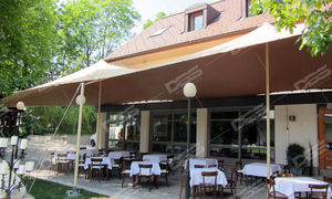 metal frame tensile structure