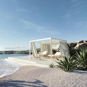 self-supporting pergola