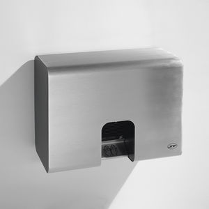 commercial soap dispenser / wall-mounted / stainless steel / manual