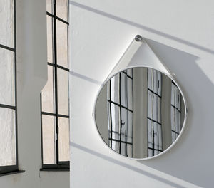 wall-mounted mirror