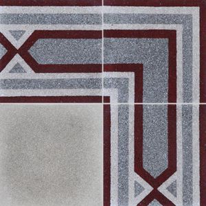 terrazzo border tile