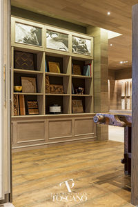 wall-mounted bookcase