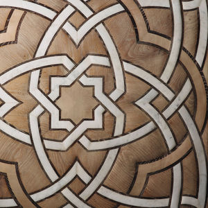solid parquet floor