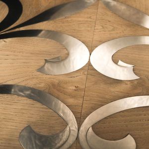solid parquet floor