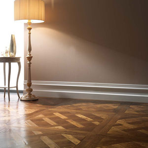 wooden baseboard