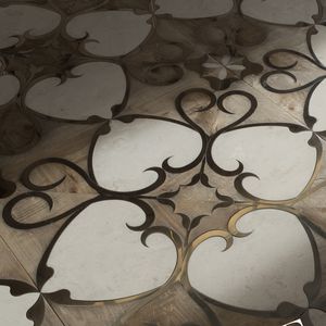 solid parquet floor